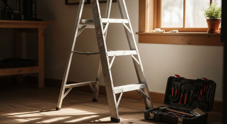 Wysokość robocza drabinki 3 stopniowej – co oznaczają te liczby i jak je interpretować?